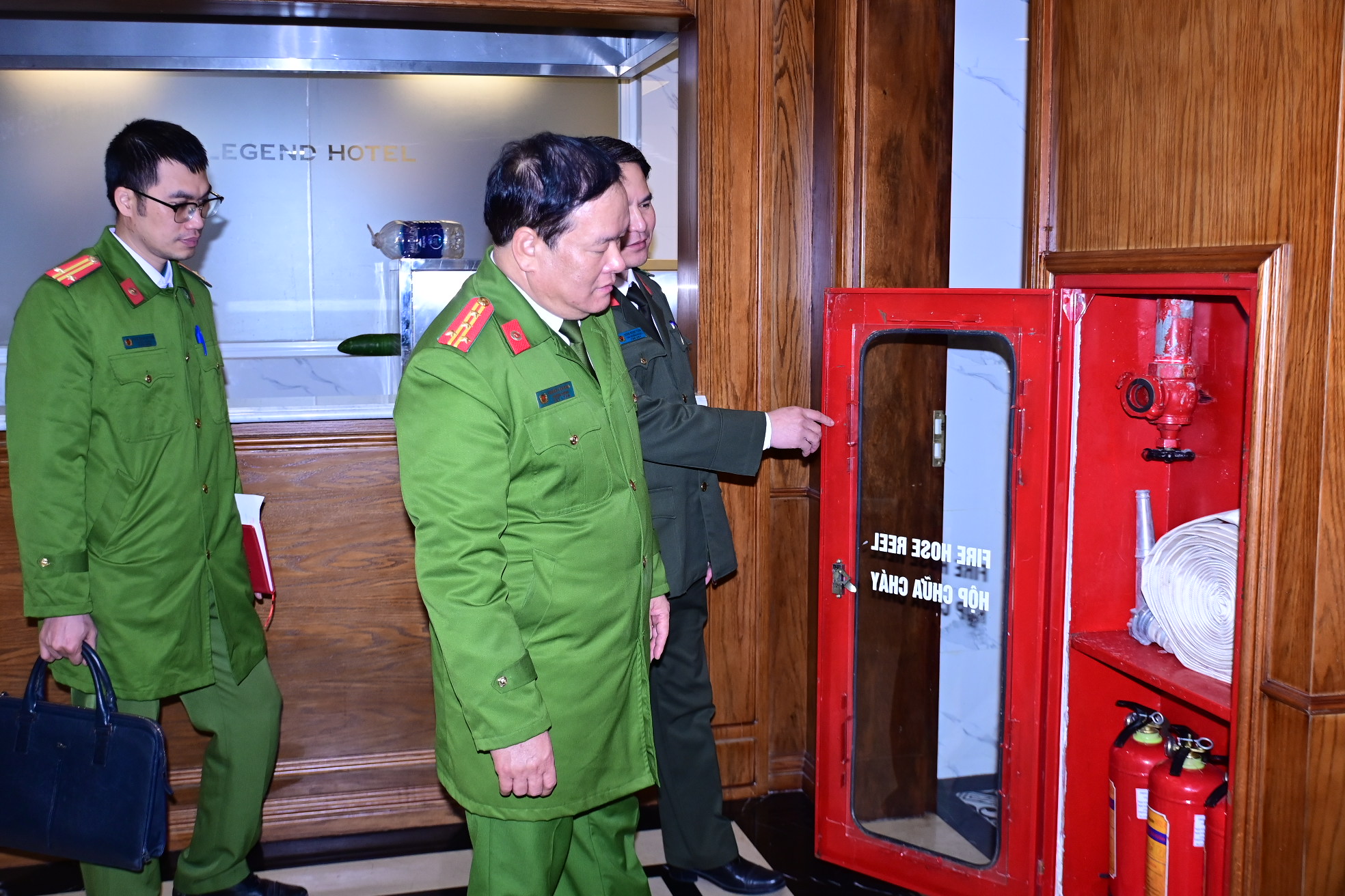 Hướng dẫn PCCC và CNCH tại khách sạn Legend (quận Hồng Bàng)